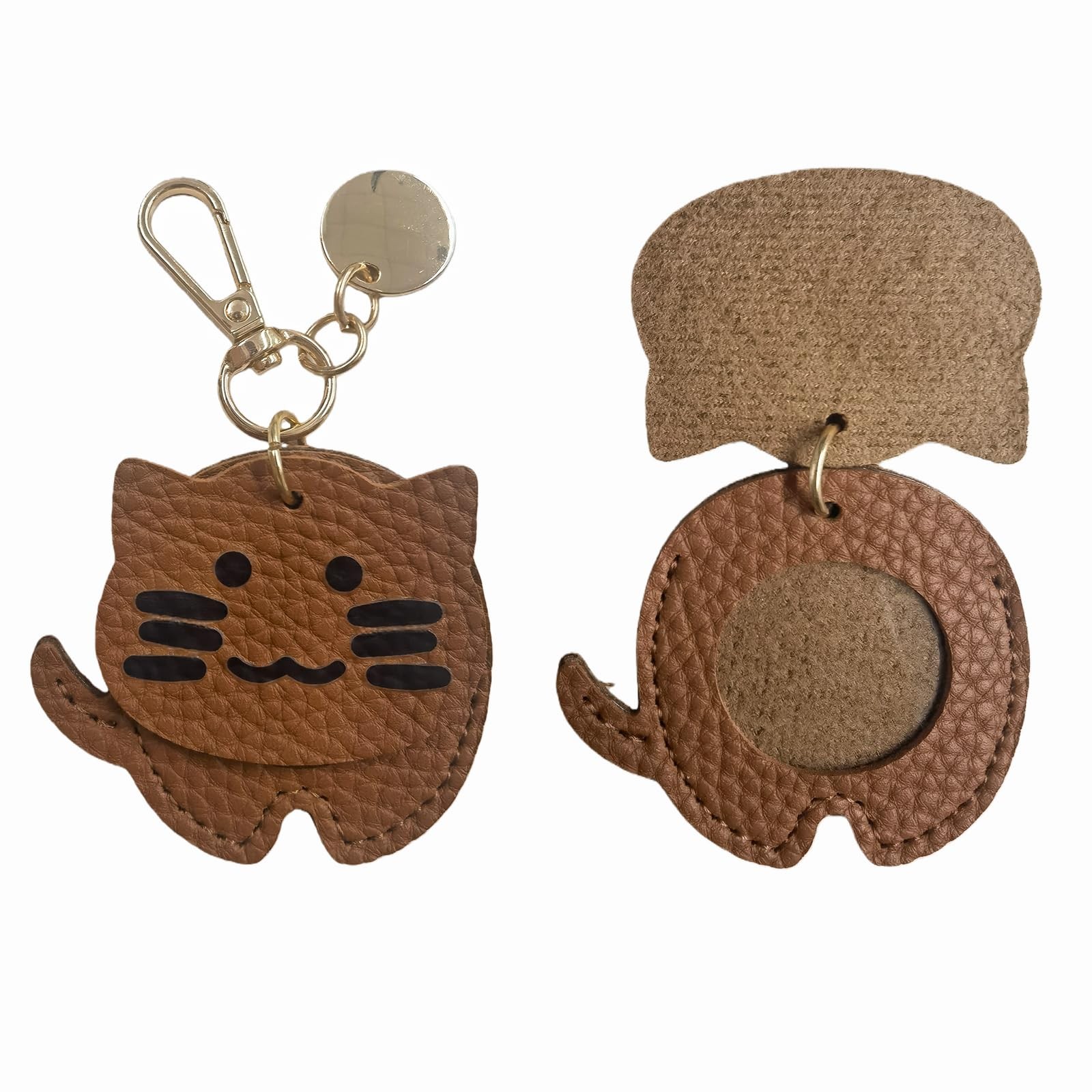 Pet Hair Storage Keychain, Cat Fur Keepsake Bag Charm,Pet Memorial Gift Keyri…