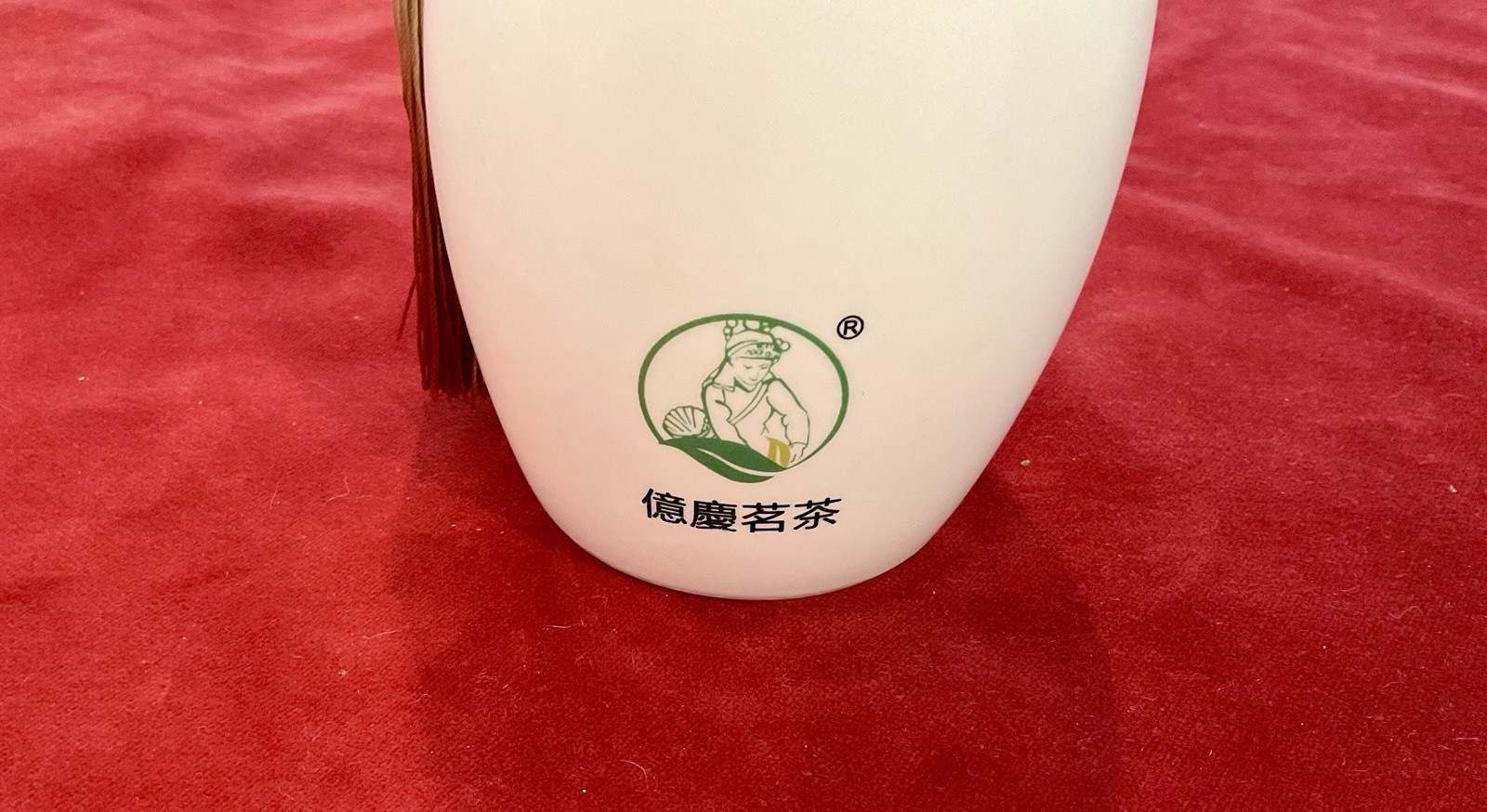 CERAMIC PET URN HEAVY MOISTURE PROOF MEMORIAL URN FOR PETS TASSEL ON FOO DOGS