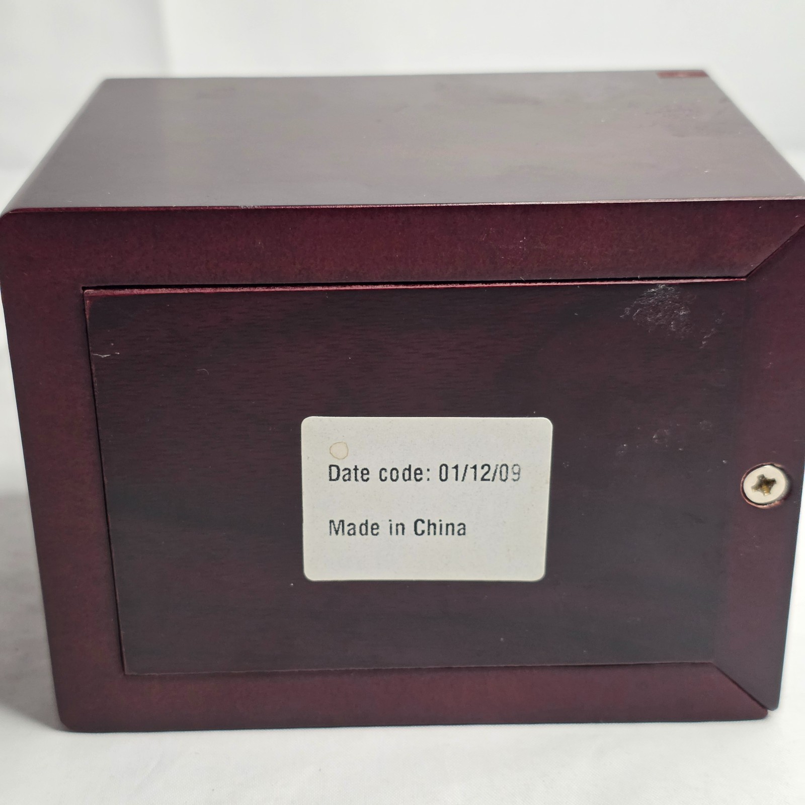 Cherry Wood Photo Box Urn Human Keepsake Pet Cremation Memorial Loss Remembrance