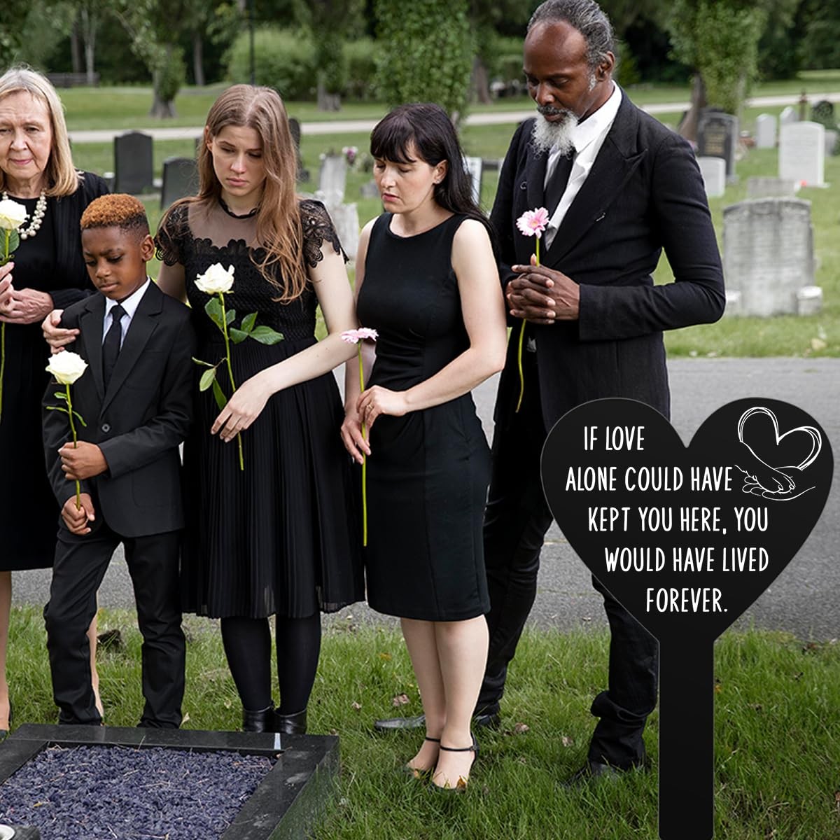 Pet Grave Markers for Dogs Cats Cemetery Decorations Sympathy Gift for Someon…
