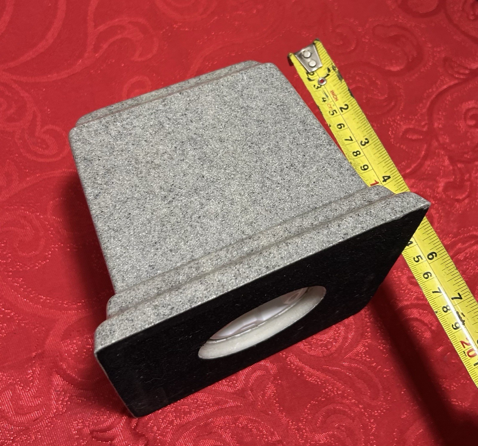 Cultured Granite Pet Urn Medium-Large Up To 75 Pounds Misty Gray