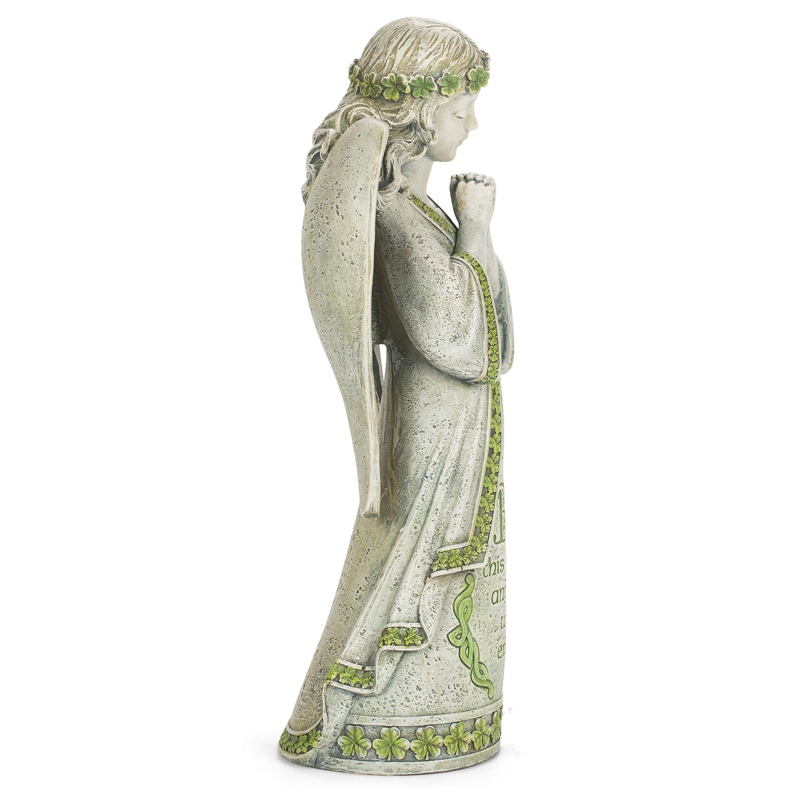 Joseph’s Studio by Roman, 14.5″ H Celtic Angel Garden Statue, Outdoor Décor