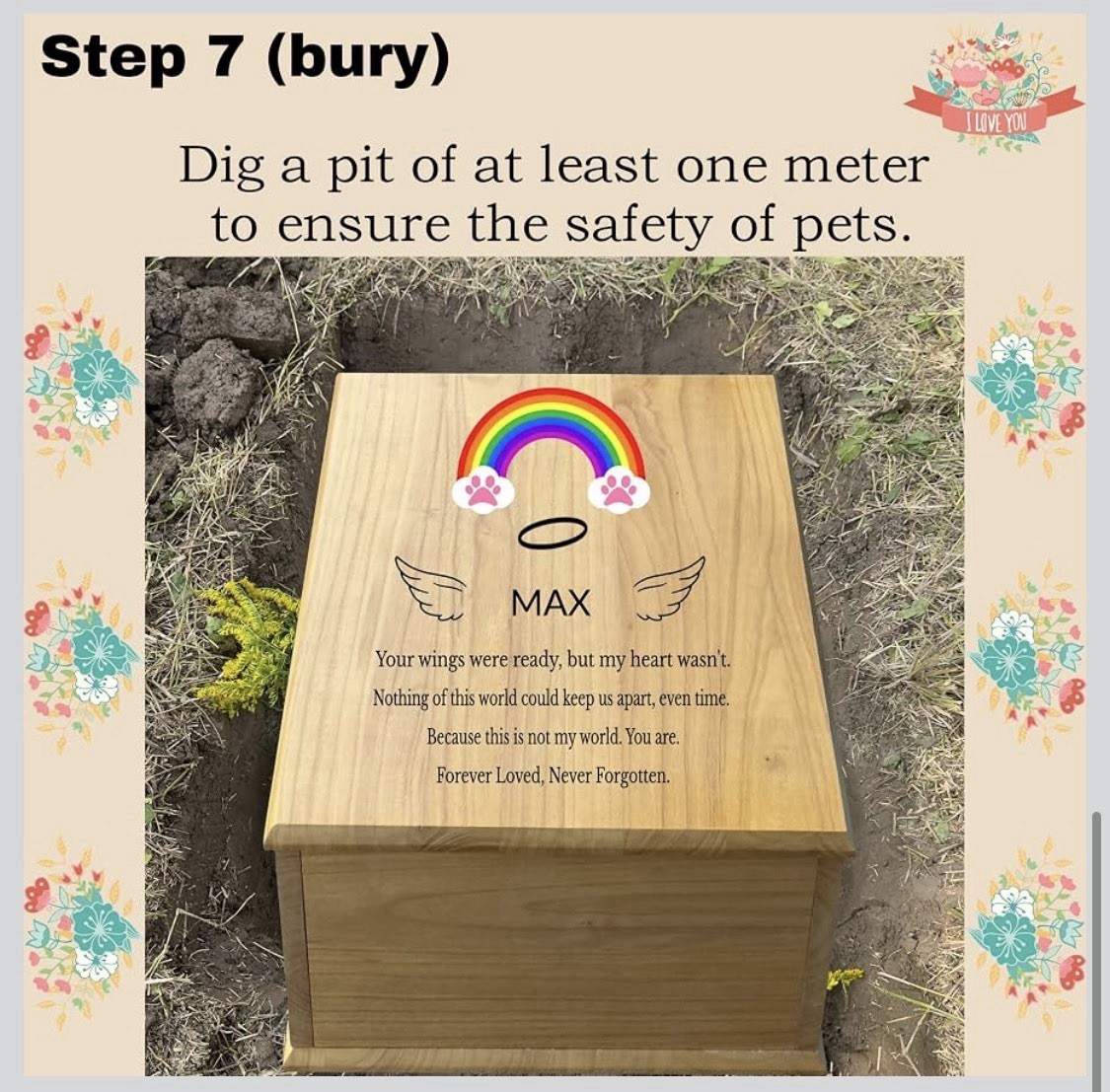 Handmade Pet Casket Pine Wood，Dogs Cats Coffin,Pet Burial Box Memorial, XS, Pink