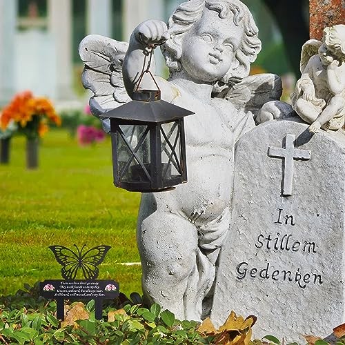Butterfly Memorial Stake for Grave Decoration, Grave Markers testing Time