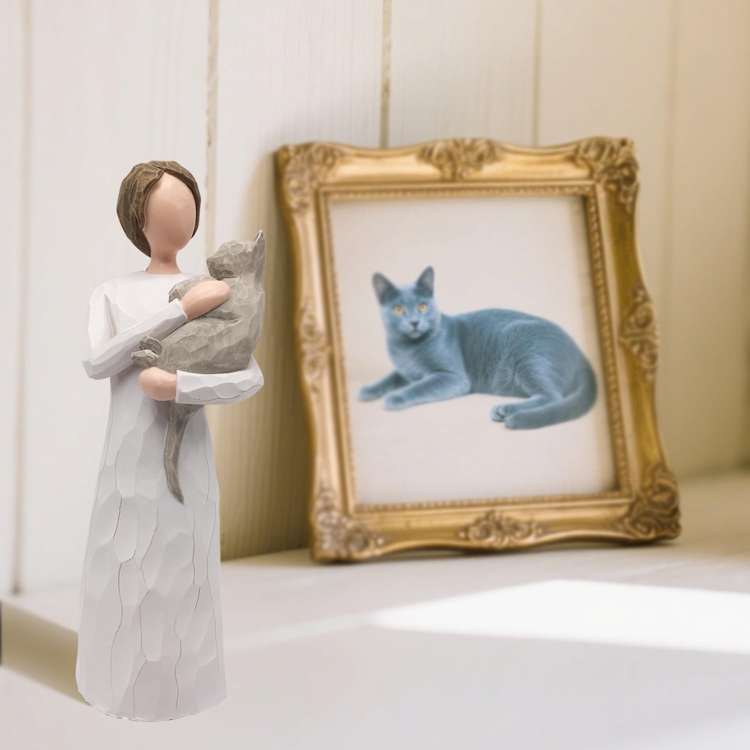 Cat Memorial Gifts, 6 Inch Loss of Cat Sympathy Gifts, Pet Cat Remembrance Gi…