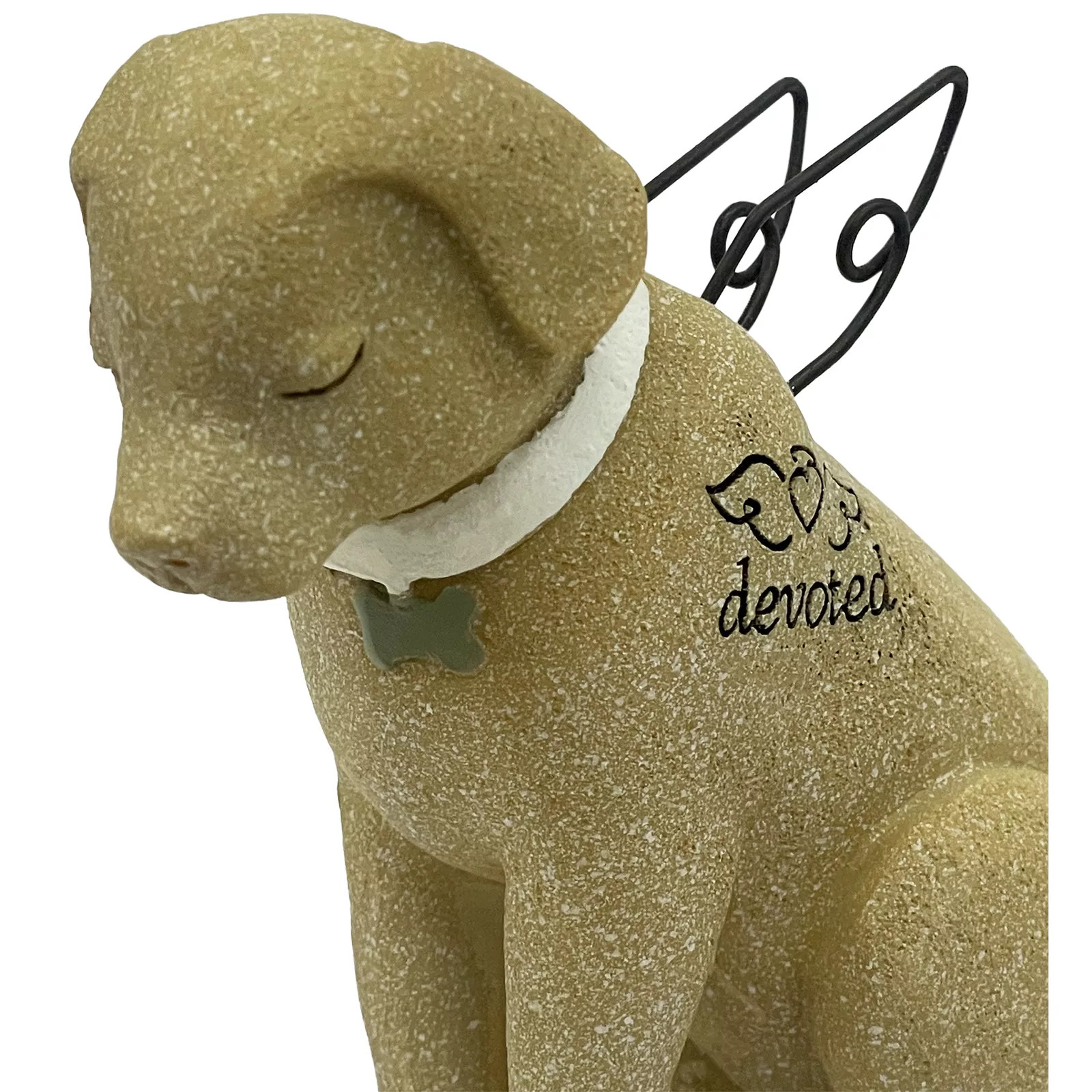 Carson Bereavement Faithful Angel Memory Memorial Dog Pet Figurine Statue
