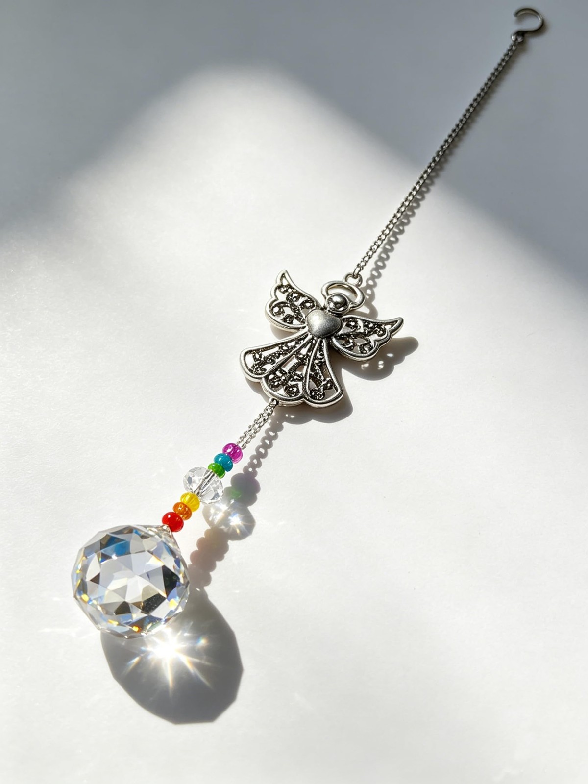 Memorial Crystal Suncatcher,Unique Sympathy Gifts for Loss of Loved One Cryst…