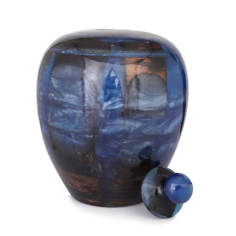 Wooden Urns for Human Ashes Adult Male Female – Cremation Urn Large Wood Urn Box