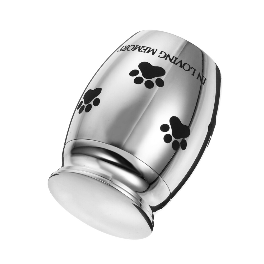 1PC Stainless Steel Dog Urns Large Dog urns Pet Urns for Cats Small Dog Urns