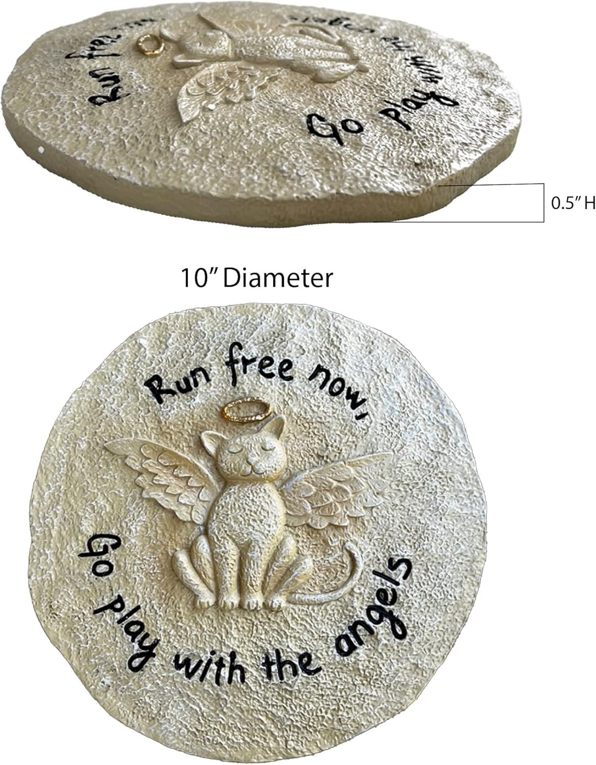 Elegant Waterproof Cat Memorial Stone – Durable Tribute for Beloved Pets