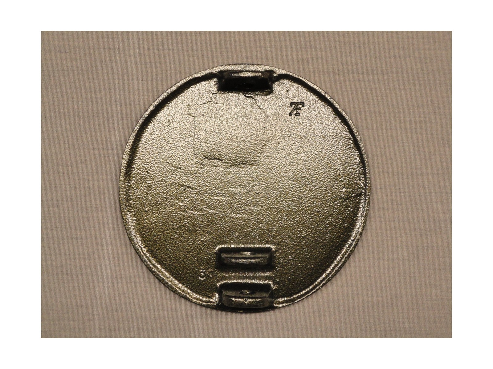 Korea War Veteran Aluminum Grave Marker with Ground Stake