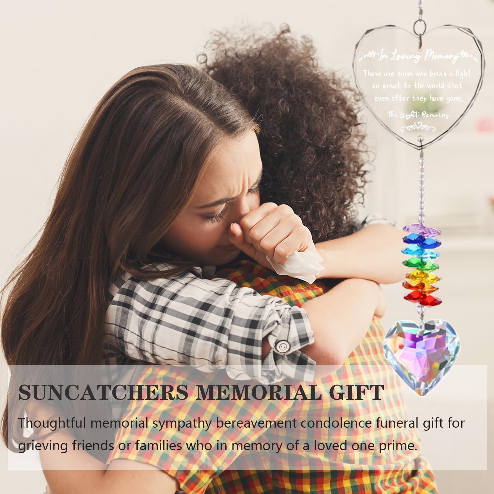 Memorial Gifts, K9 Suncatcher Sympathy Gifts for Loss of Loved One, Bereaveme…