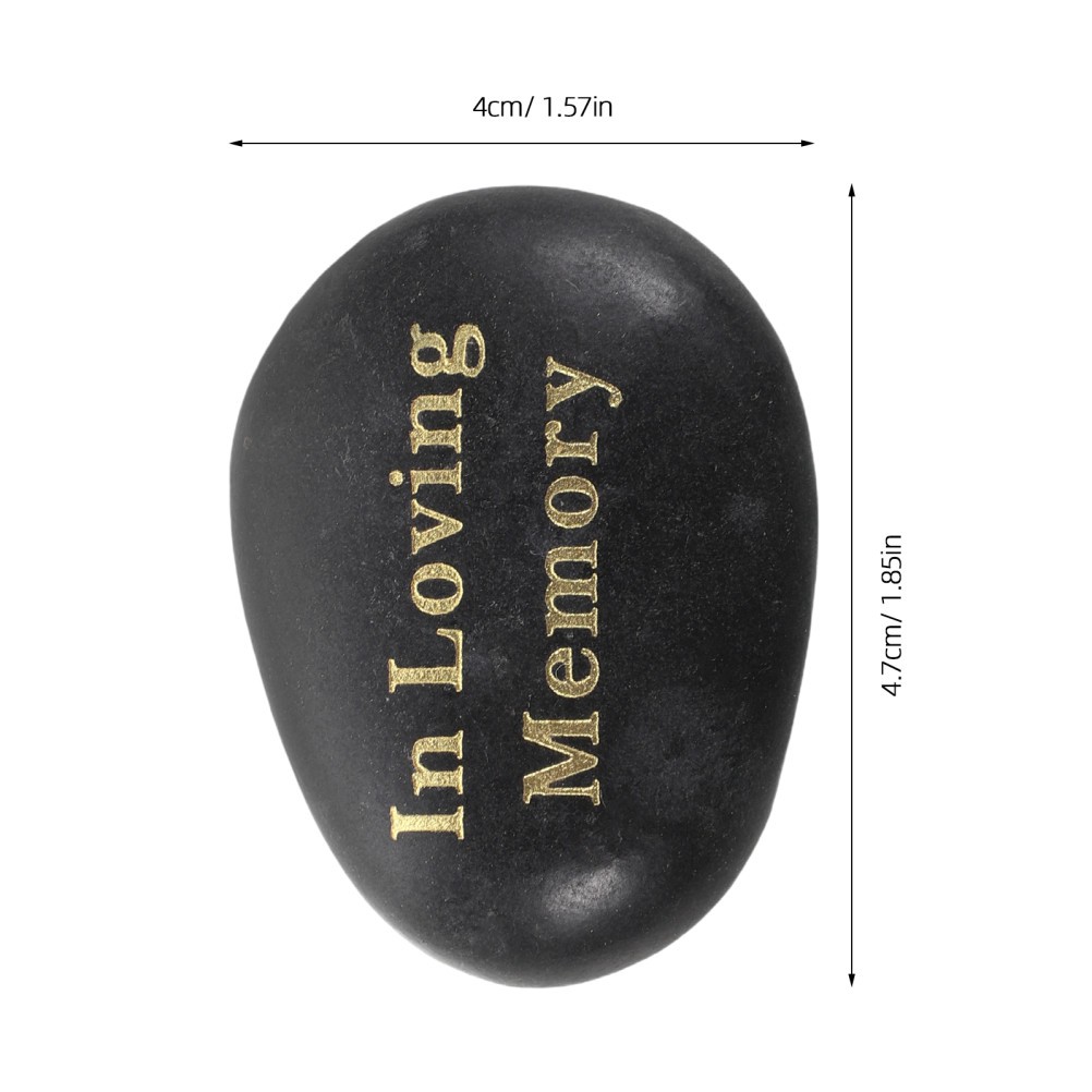 5 Pcs Memorial Ornament for Garden Stone Grave Stones Bereavement