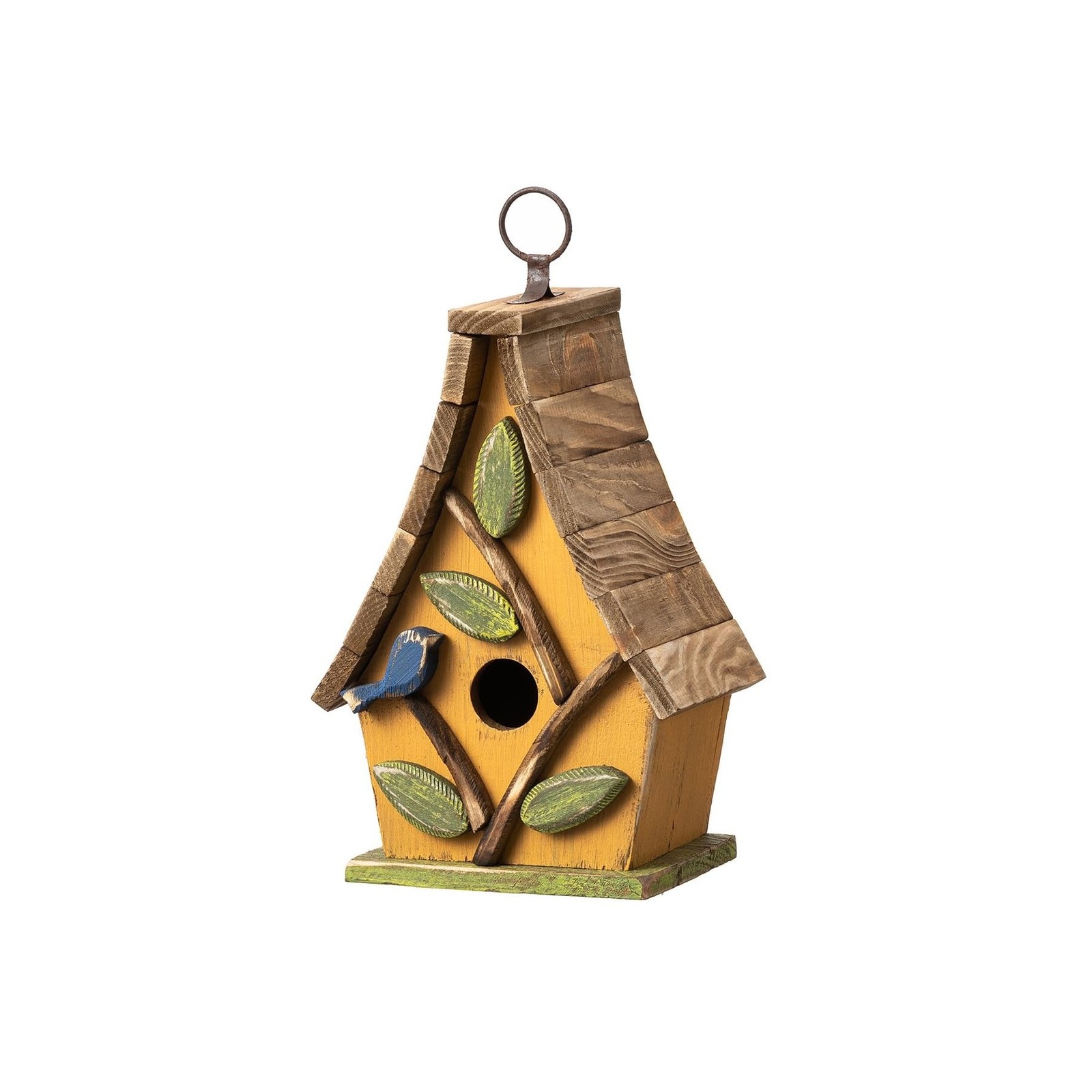 Glitzhome Bird Houses for Outside, Bluebird Houses for Outdoors… FAST USA SHIP