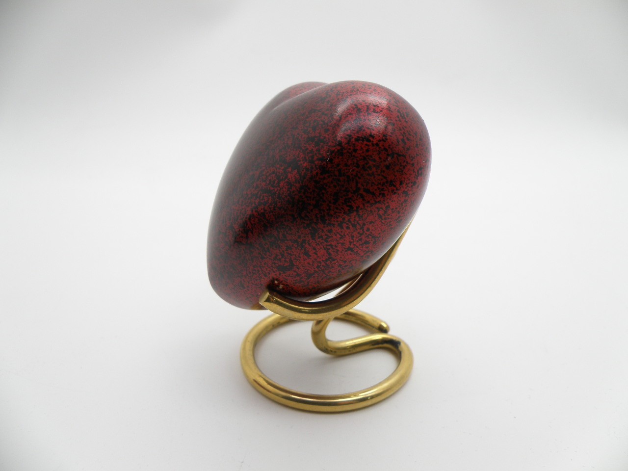 Red Heart Cremation Mini Urn Keepsake Velvet Box Memorial Ashes Holder Sigma
