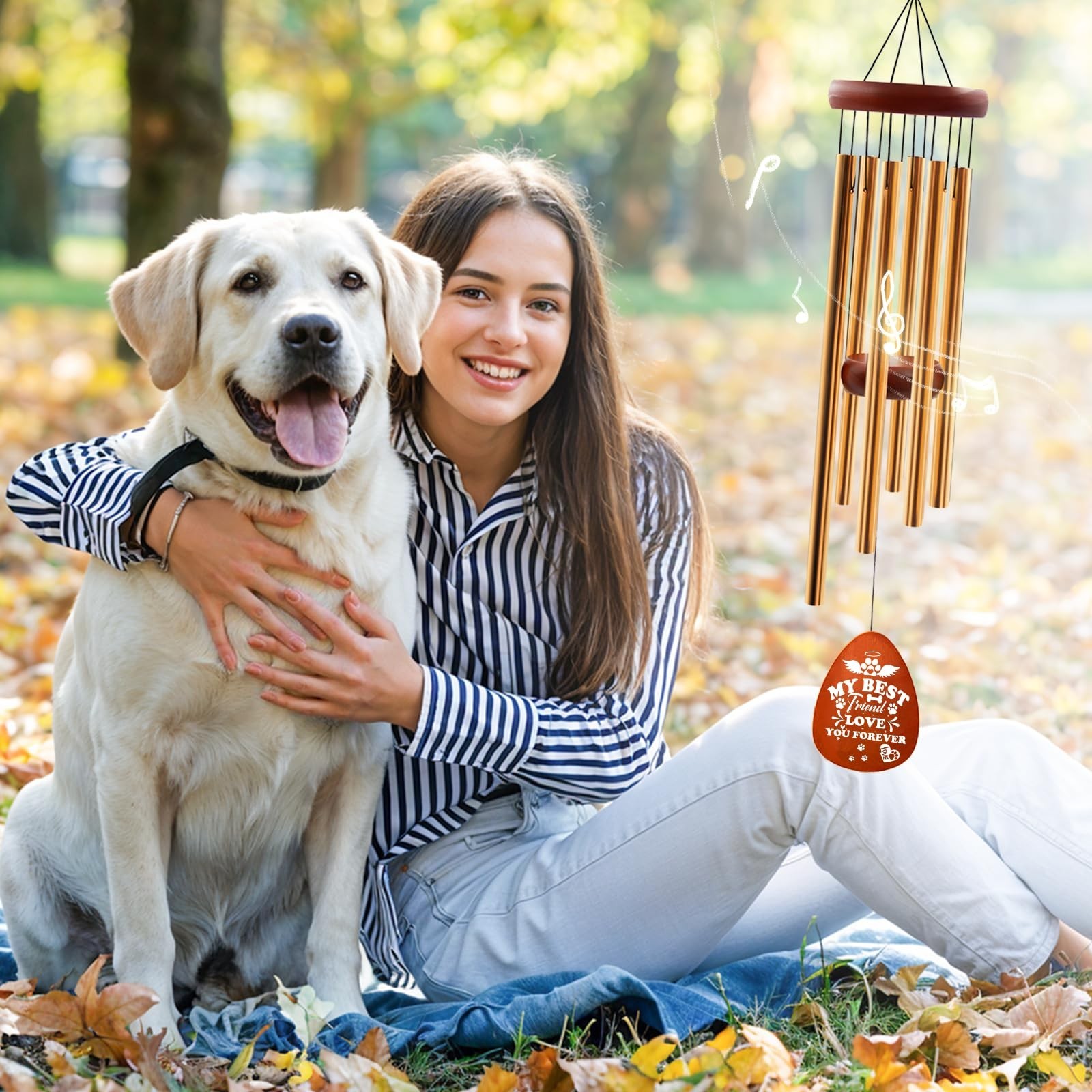 Dog Memorial Gifts for Loss of Dog, 25″ Pet Memorial Gifts for Loss of Dogs W…