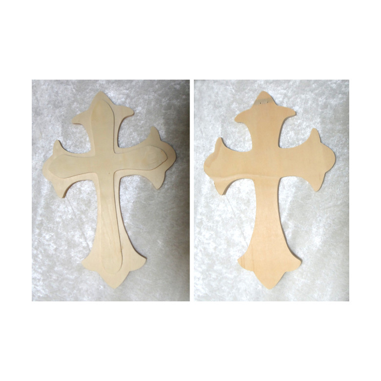 Custom Pet Memorial Grave Marker *LeFleur Wood Cross* Personalized Handmade USA