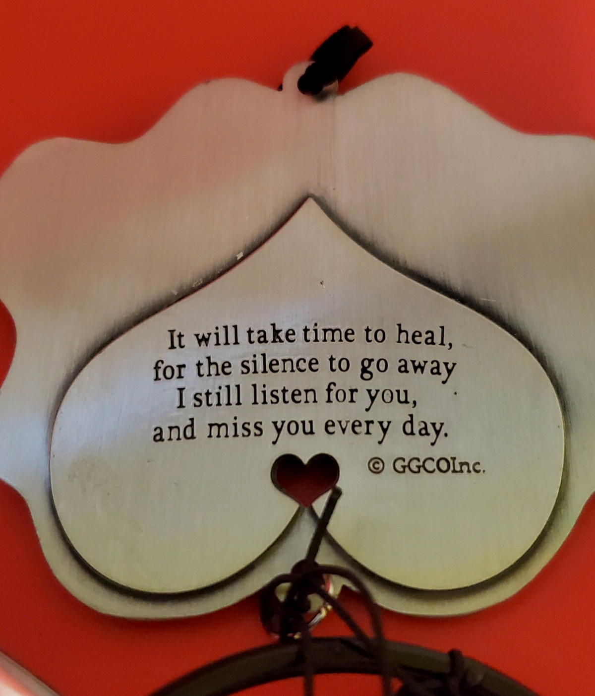 PAW PRINTS LEFT BY YOU MEMORIAL GIFTS WIND CHIME 12″