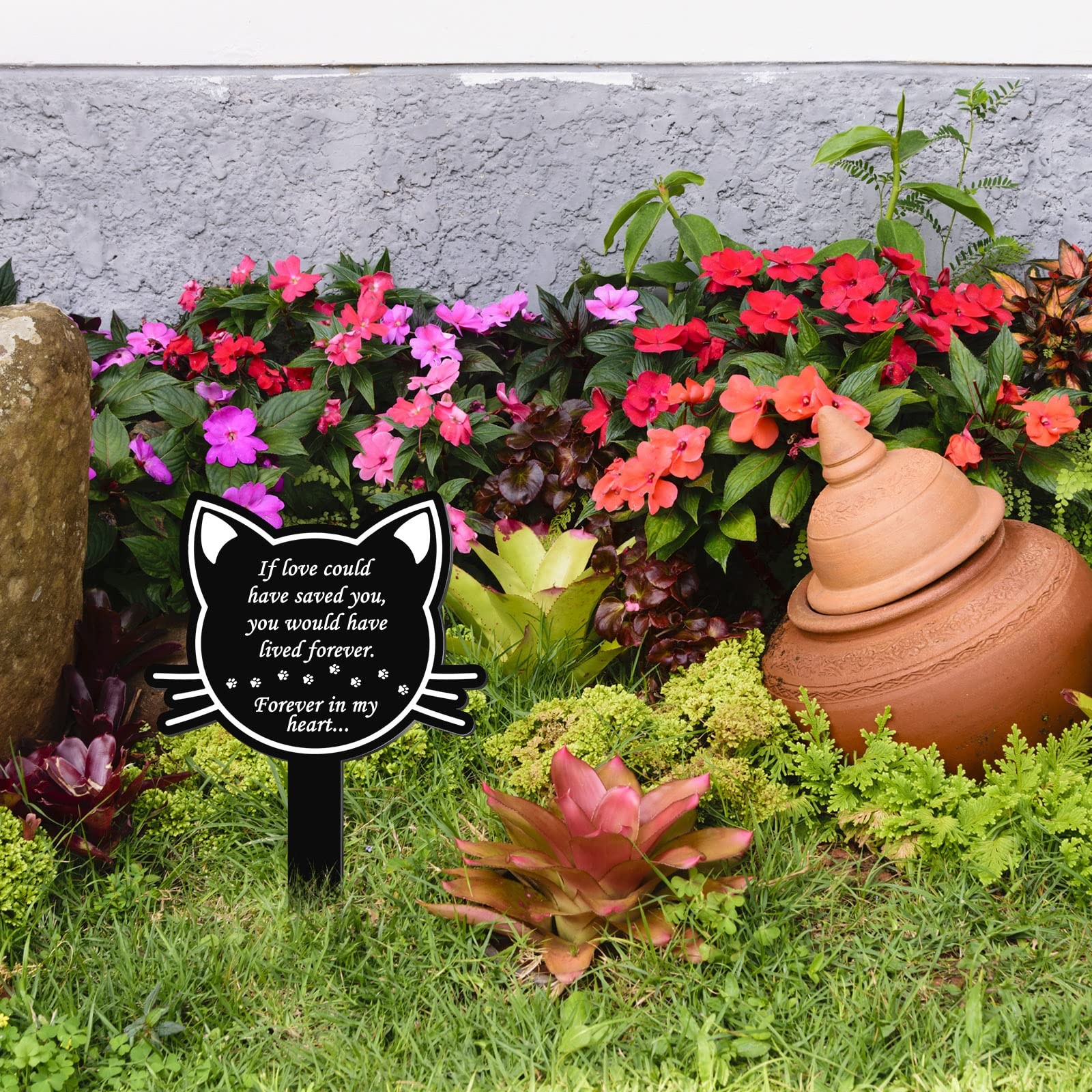 Unittype Pet Grave Marker Memorial Gifts Loss Stake Plaques for…