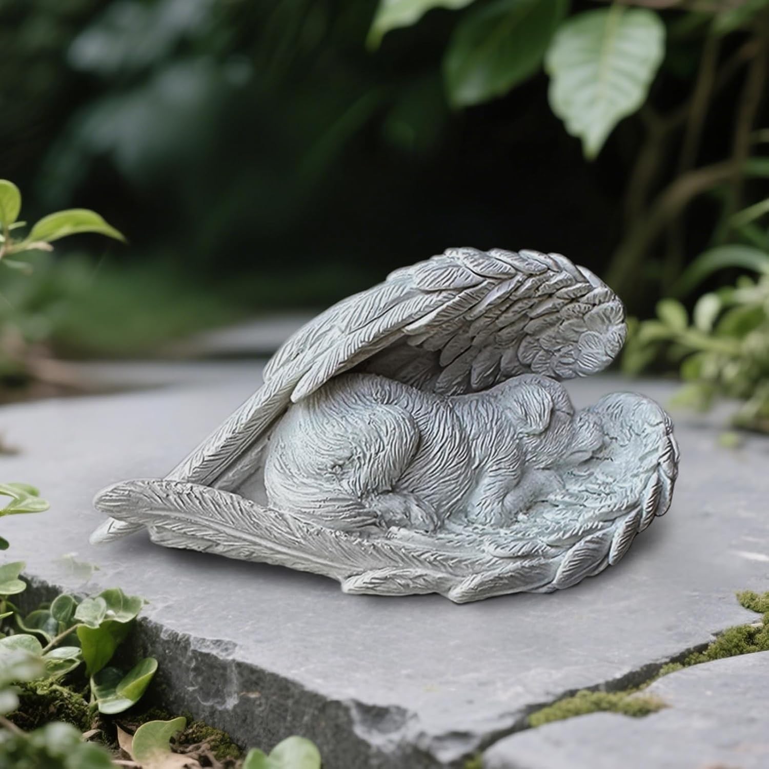 Dog Memorial Gifts for Loss of Dog Resin Pet Memorial Statue Guardian Angel