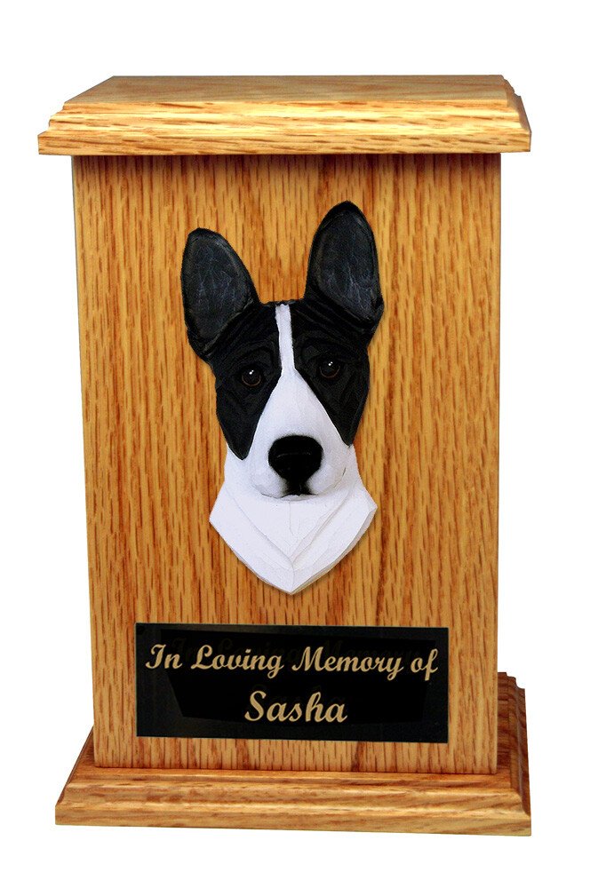 Basenji Memorial Urn