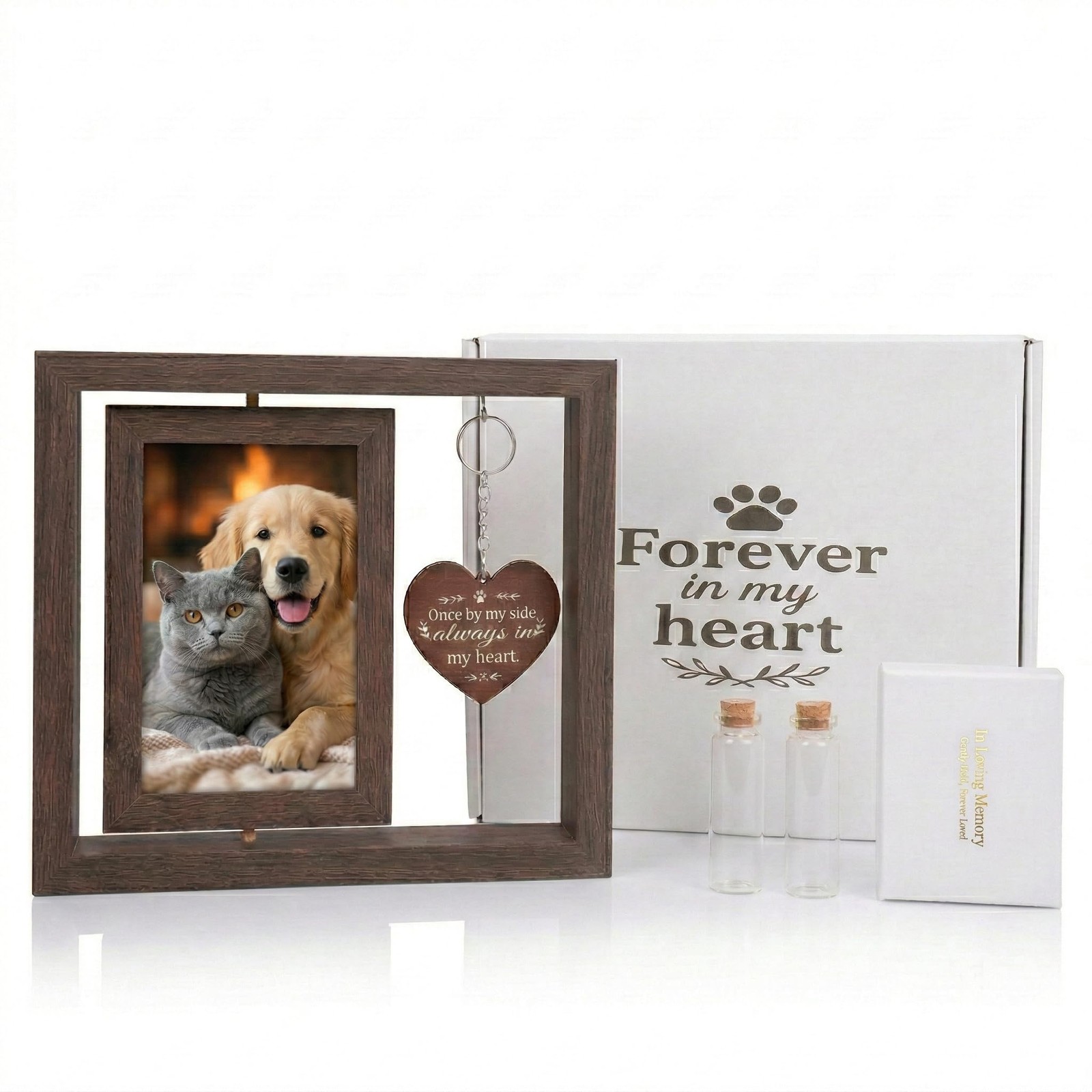 Dog Memorial Gifts for Loss of Dog, Pet Memorial Gifts for Dogs Cats, Rotatin…