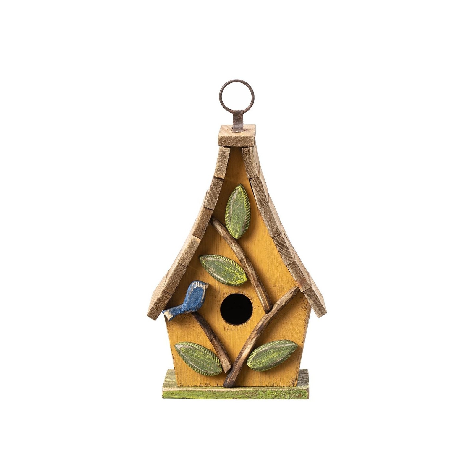 Glitzhome Bird Houses for Outside, Bluebird Houses for Outdoors… FAST USA SHIP