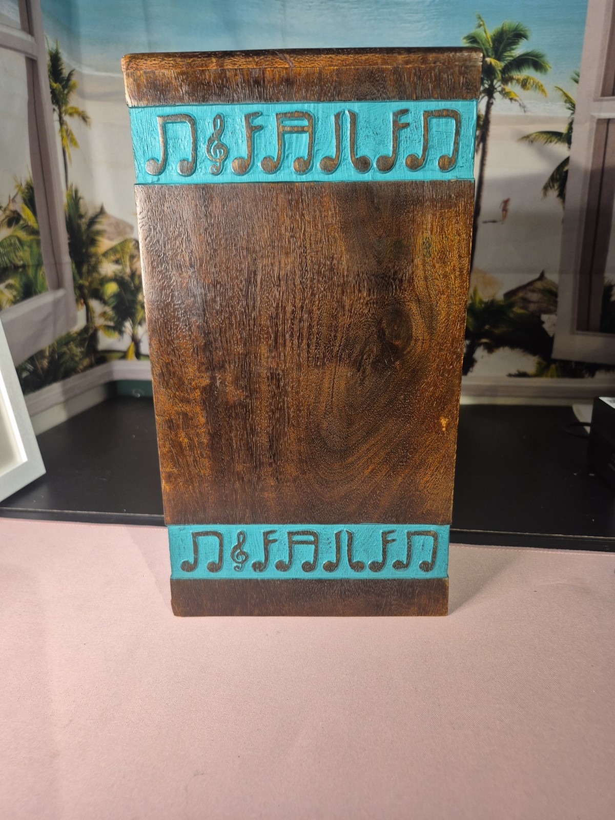 Rosewood Urn for Ashes – Guitar Wings Wooden Box for Human, Pet Ashes Hand-Craft