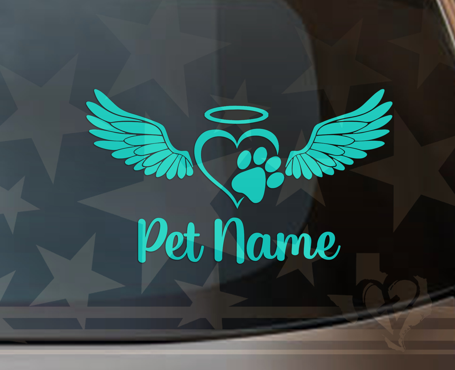 Pet Memorial | In loving Memory of Your Pet | Pet In Memory Vinyl Decal