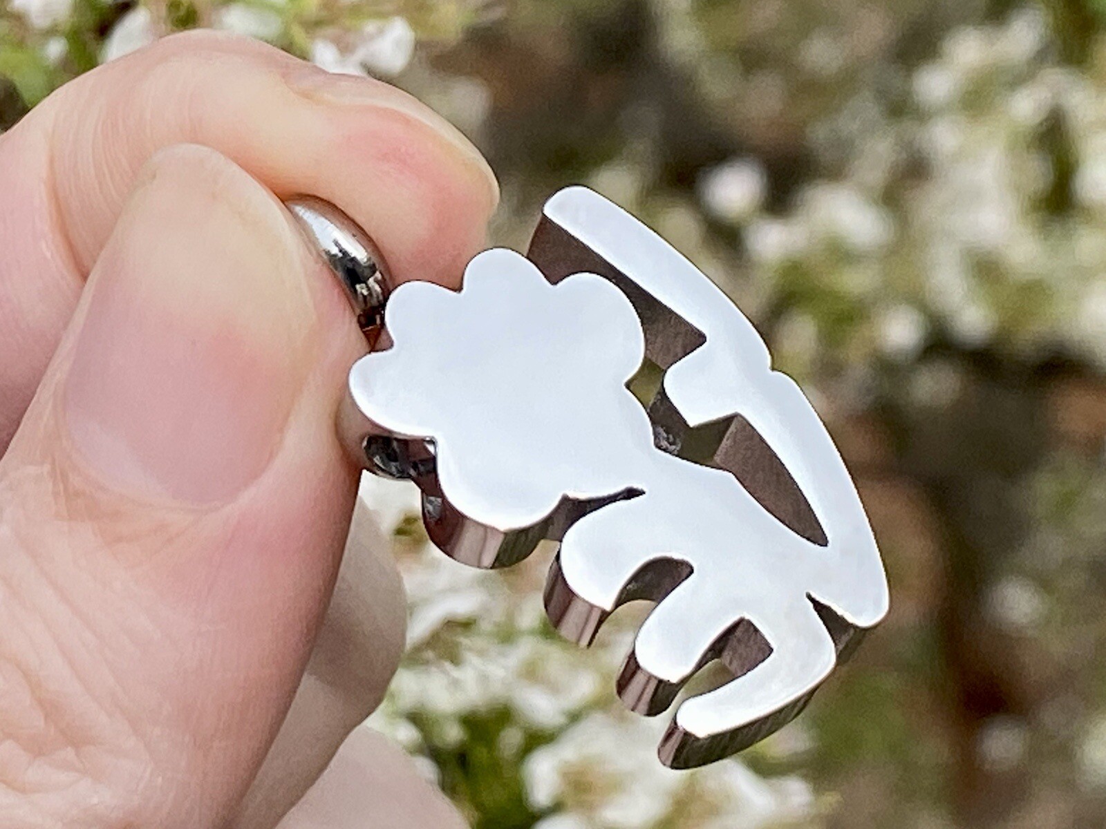 Pet Cremation Necklace Urn LOVE Paw Print Holds Ash Dog Cat Ash Ladies Men Gift