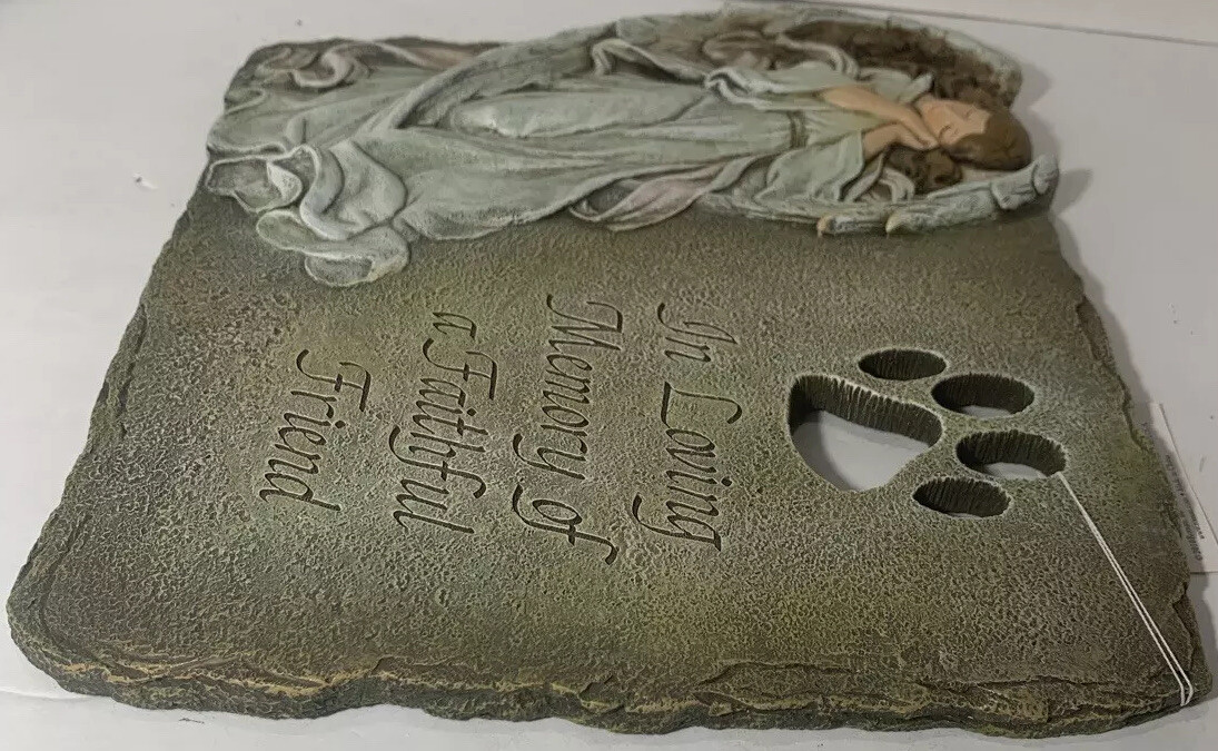 9″H PET MEMORIAL GARDEN STONE