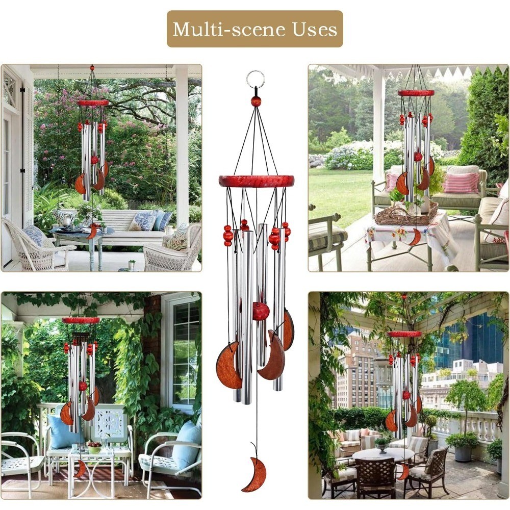 Pet Loss Sympathy Wind Chimes Memorial Bereavement Gift for Dog Cat Remembrance