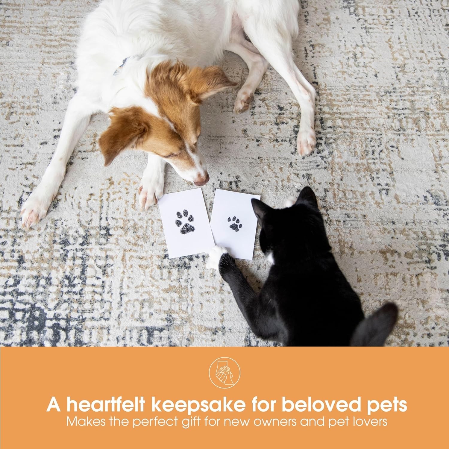 Mess-Free Pet Paw Print Keepsake Kit