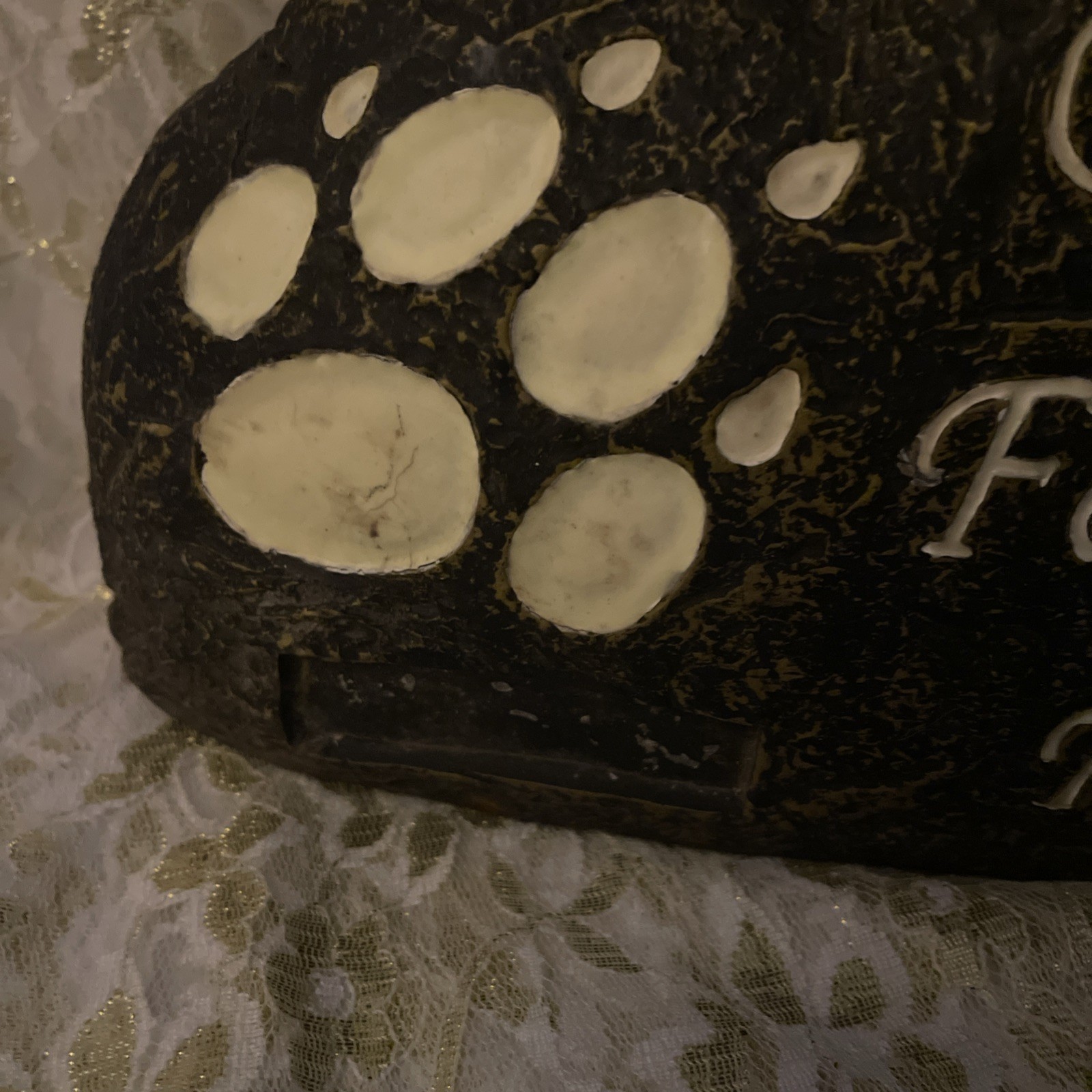 Pet Memorial Stone Pet Memory Glow In The Dark Stone Cat Dog Headstone Garden
