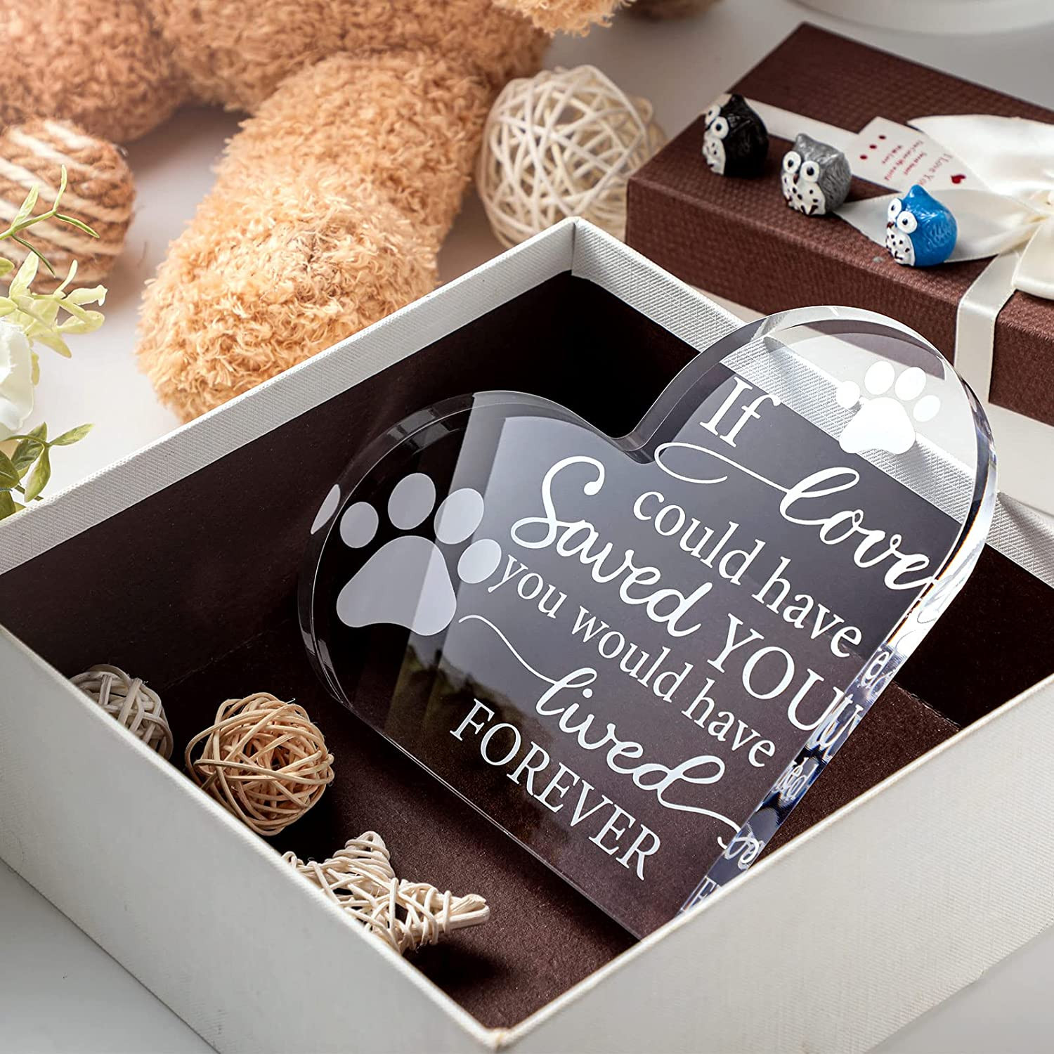 Pet Memorial Gift Pet Keepsake Sympathy for Loss Remembrance Cat Memorial Bereav