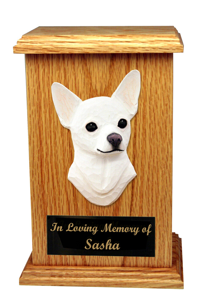 Chihuahua Short Hair Memorial Urn