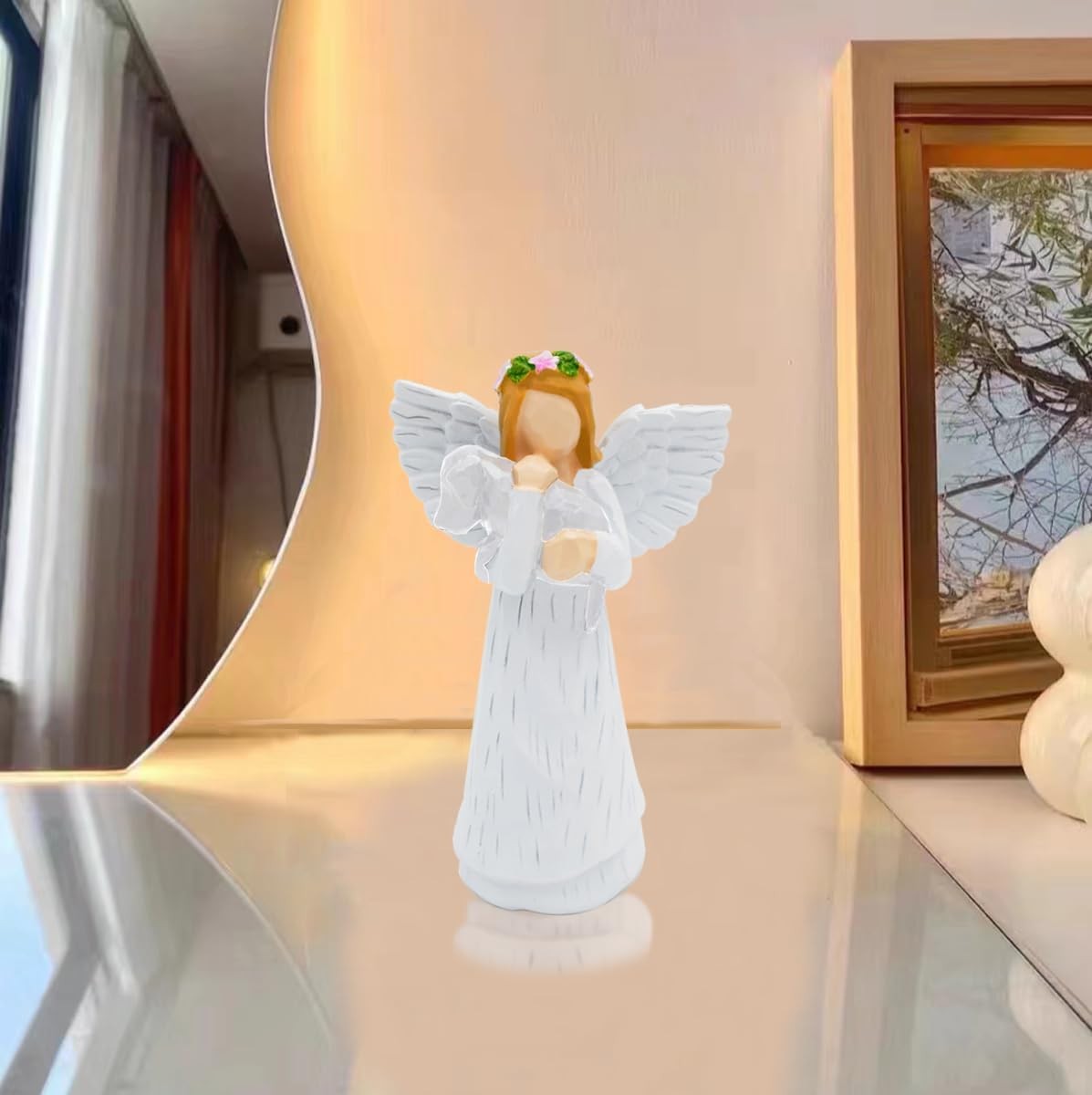 Angel of Friendship Pet Memorial Gift – Dog Remembrance Angel Figurine with 7…