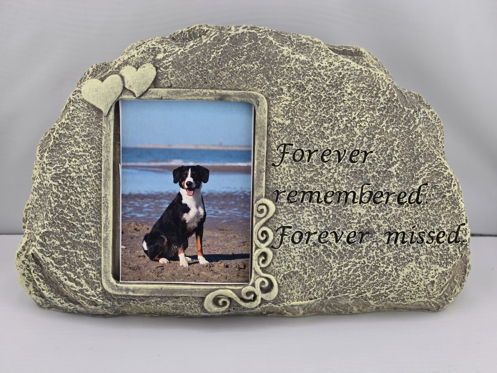 Memorial Stone w/Photo for Pets
