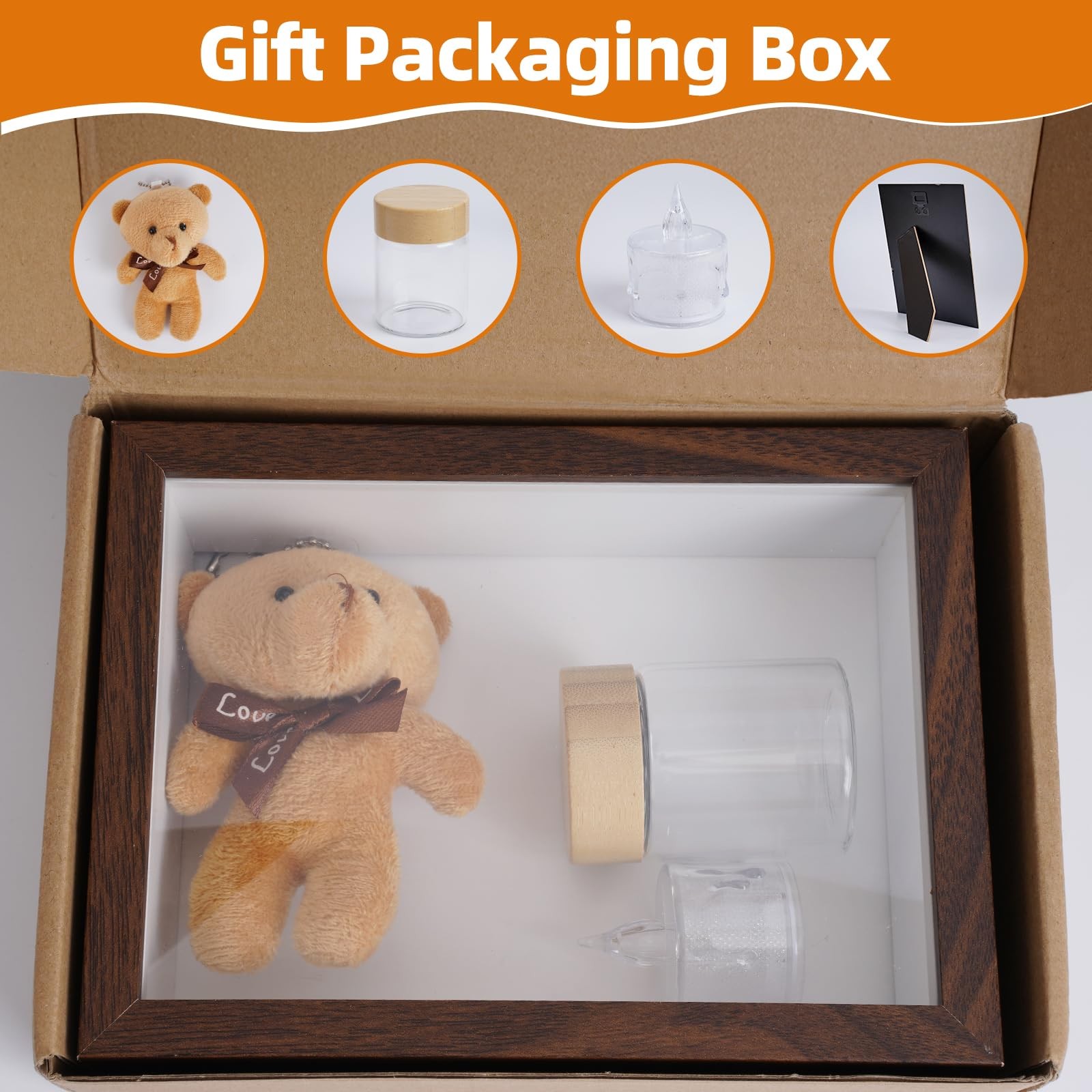 Sognotoy Wooden Dog Memorial Picture Frame 7×5 Sympathy Gift