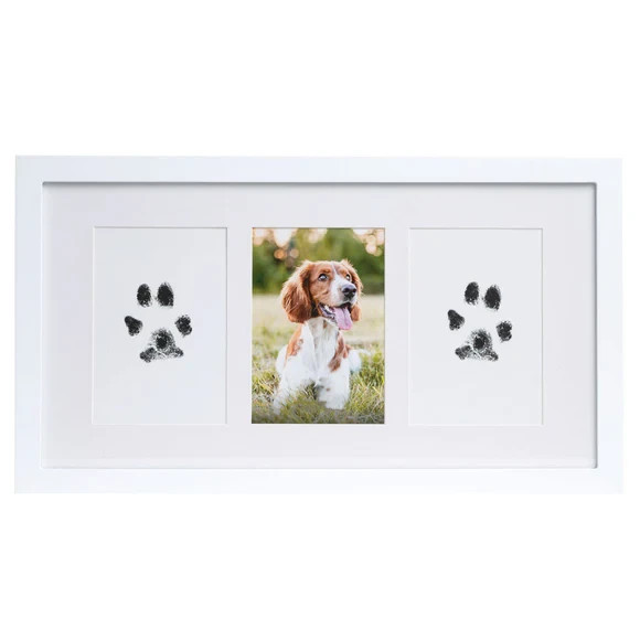 Pearhead Pawprints 3-Opening Frame, Memorial Frame