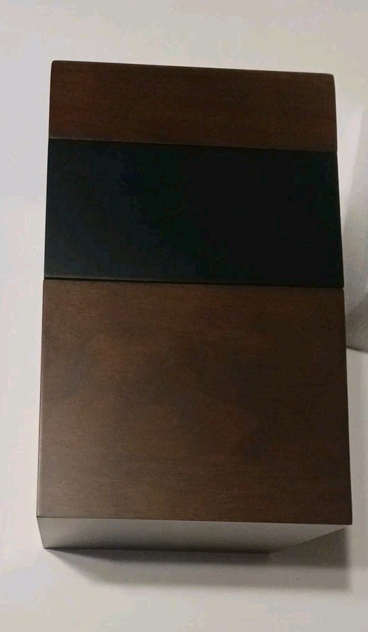 Wooden Cremation Urns for Human Ashes Adult Black Urn, Decorative Urns for As…