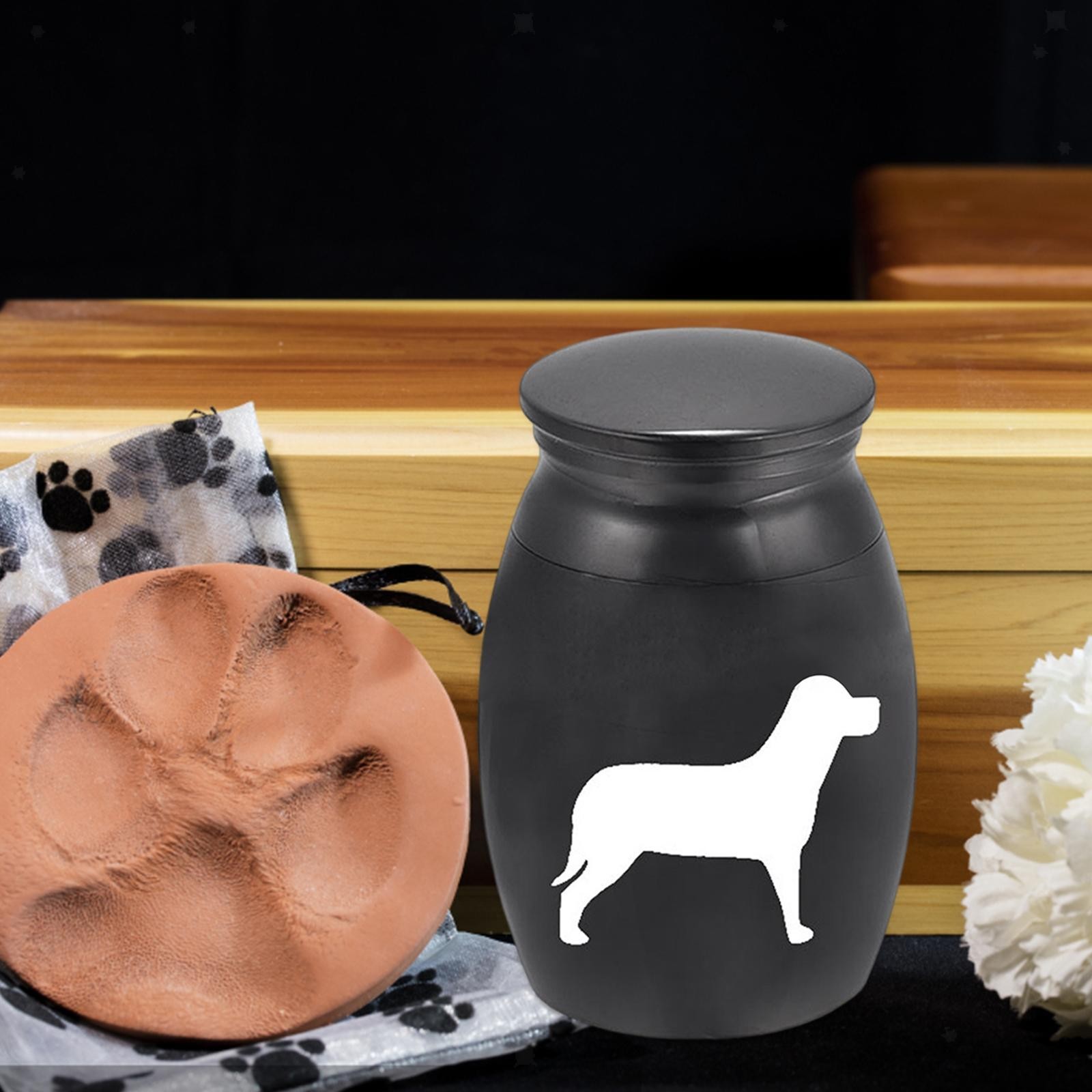 Pet Cremation Urn Ash Urns Perfect for Dogs Lightweight Portable Accessories Met