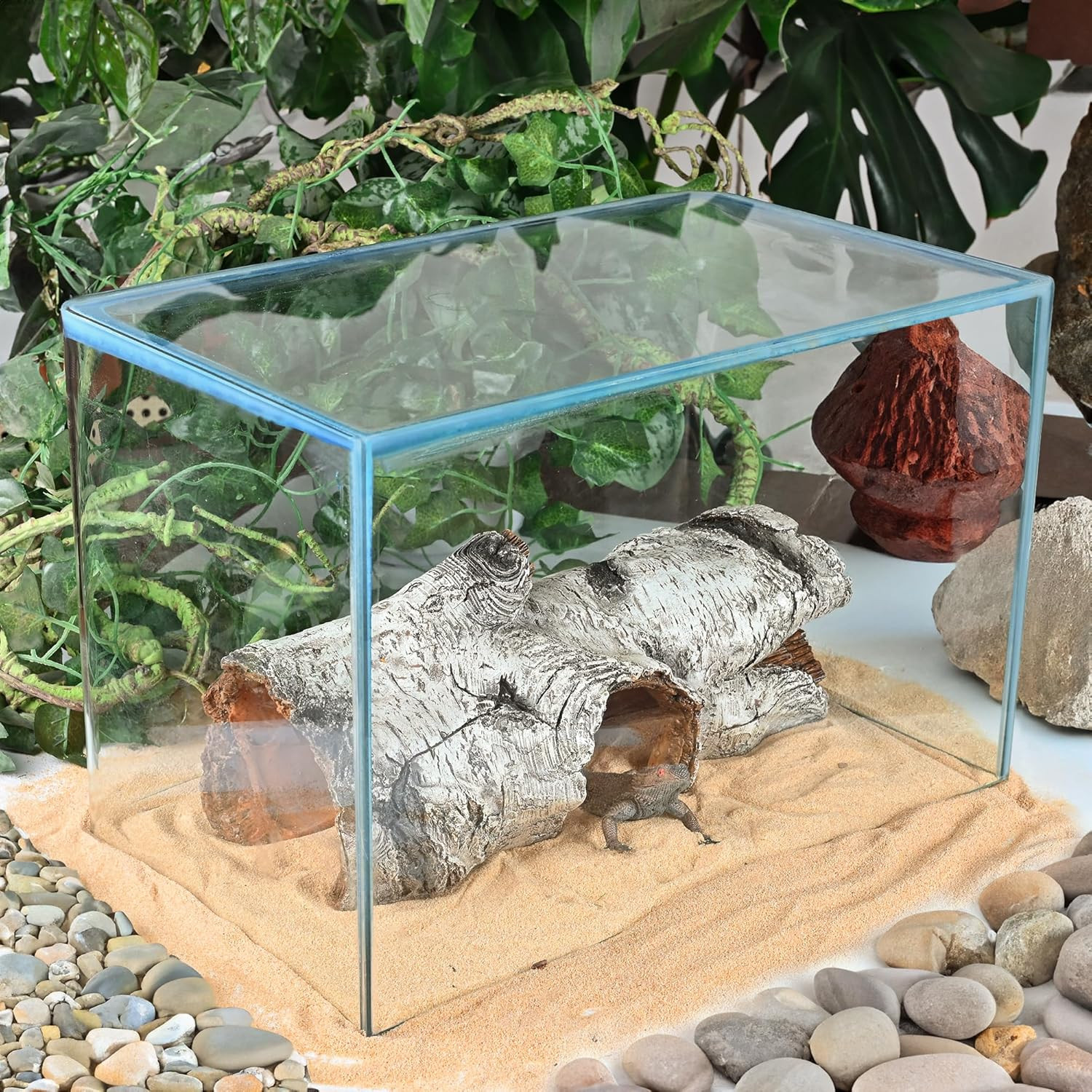 Reptile Hide Caves Simulation Tree Hideout, Hideout Shelter Sleep Cave Is Decora