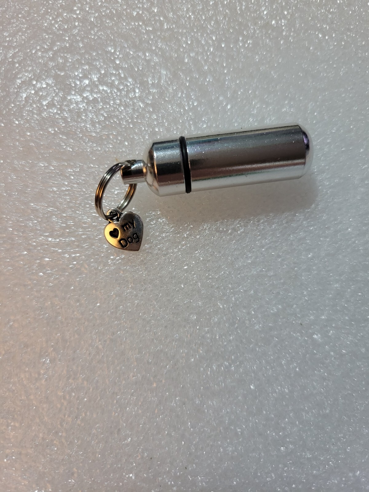 KEYCHAIN PET URN-*CUSTOM Choice Of COLOR&CHARM(S) FOR KEYCHAIN NEW