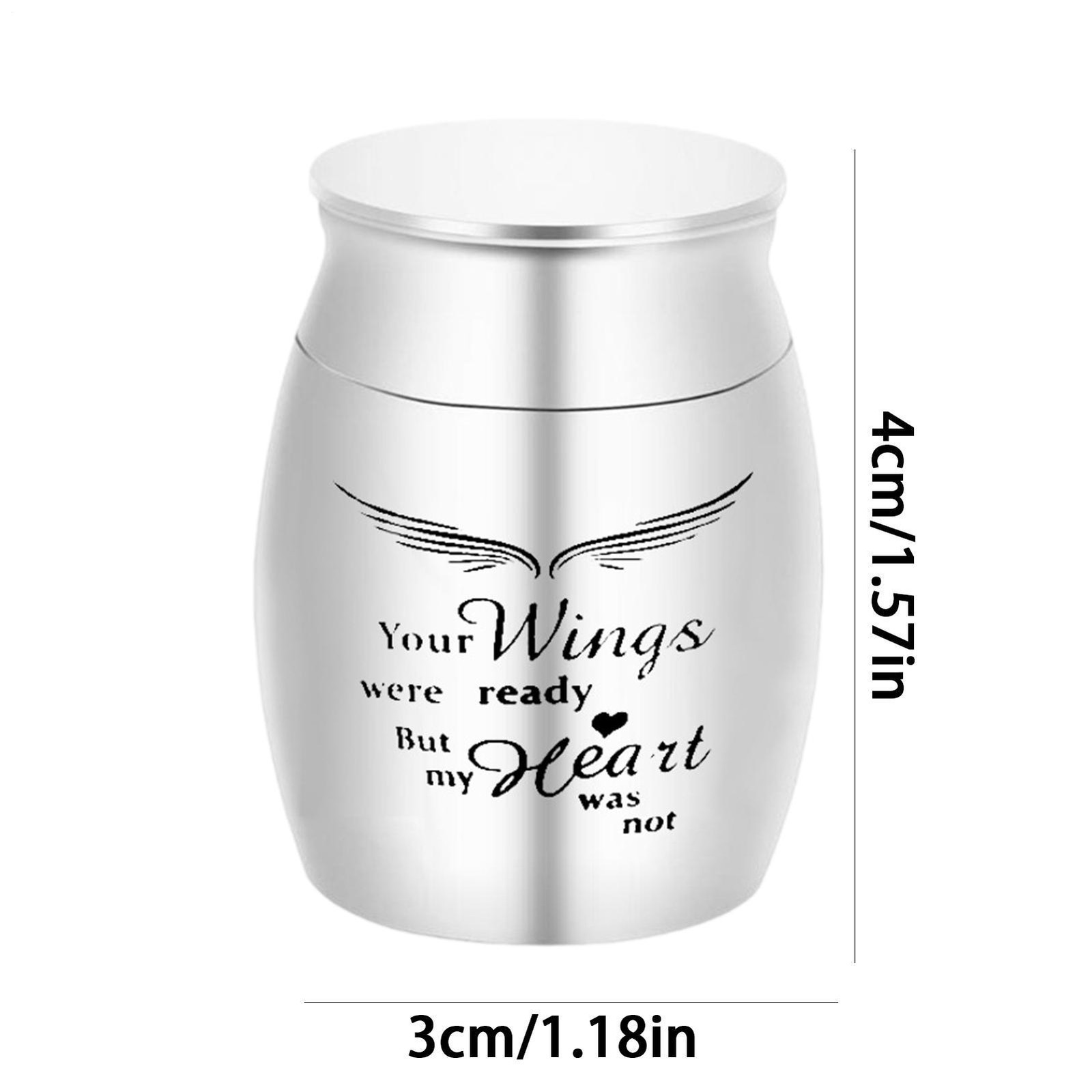 Dog Memorial Urn Casket, Keepsake Urn For Cremated Pet Ashes Mini Pet Urn Jar