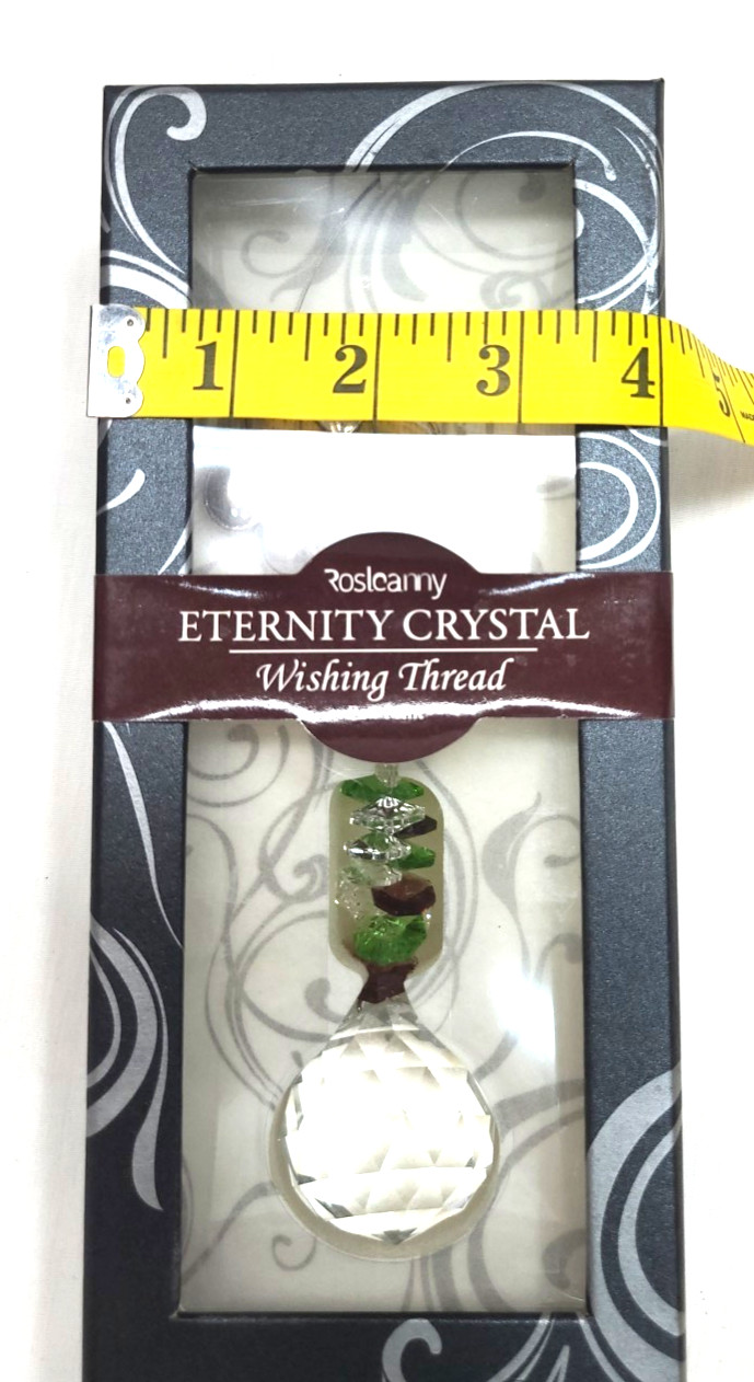 Roslcanny Eternity Crystal Wishing Thread Angel