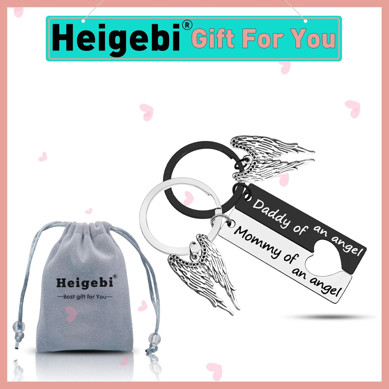 Baby Memorial Keychain Sympathy Gifts for Infant Baby Loss Gift Remembrance Keep