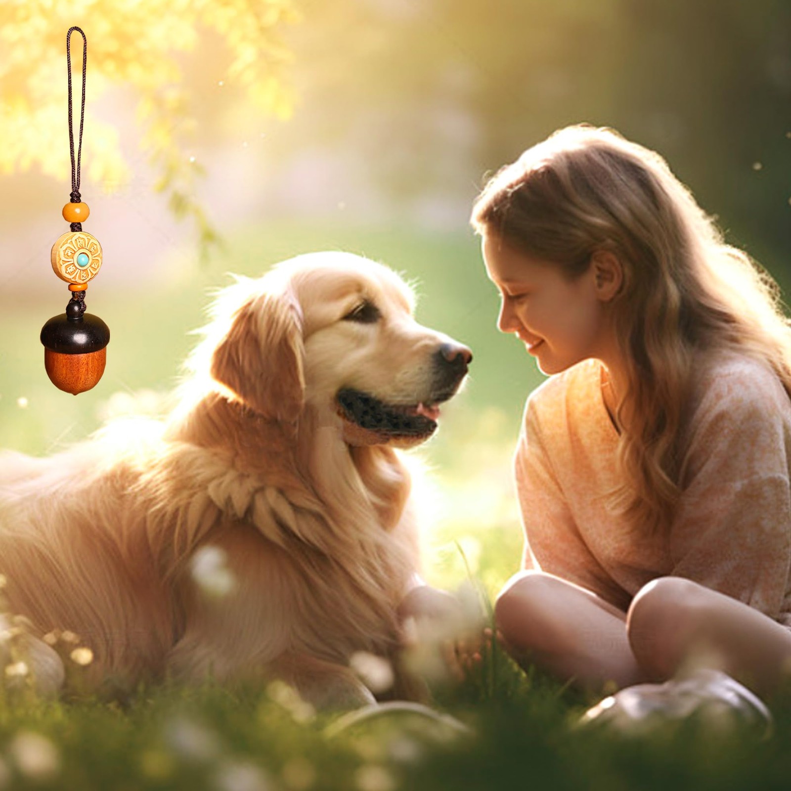 Pet Dog Urn Keychain for Ashes with Storage Bag Small Cat Cremation Keepsake …