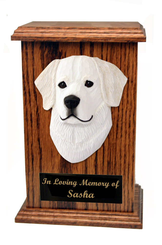 Golden Retriever Memorial Urn