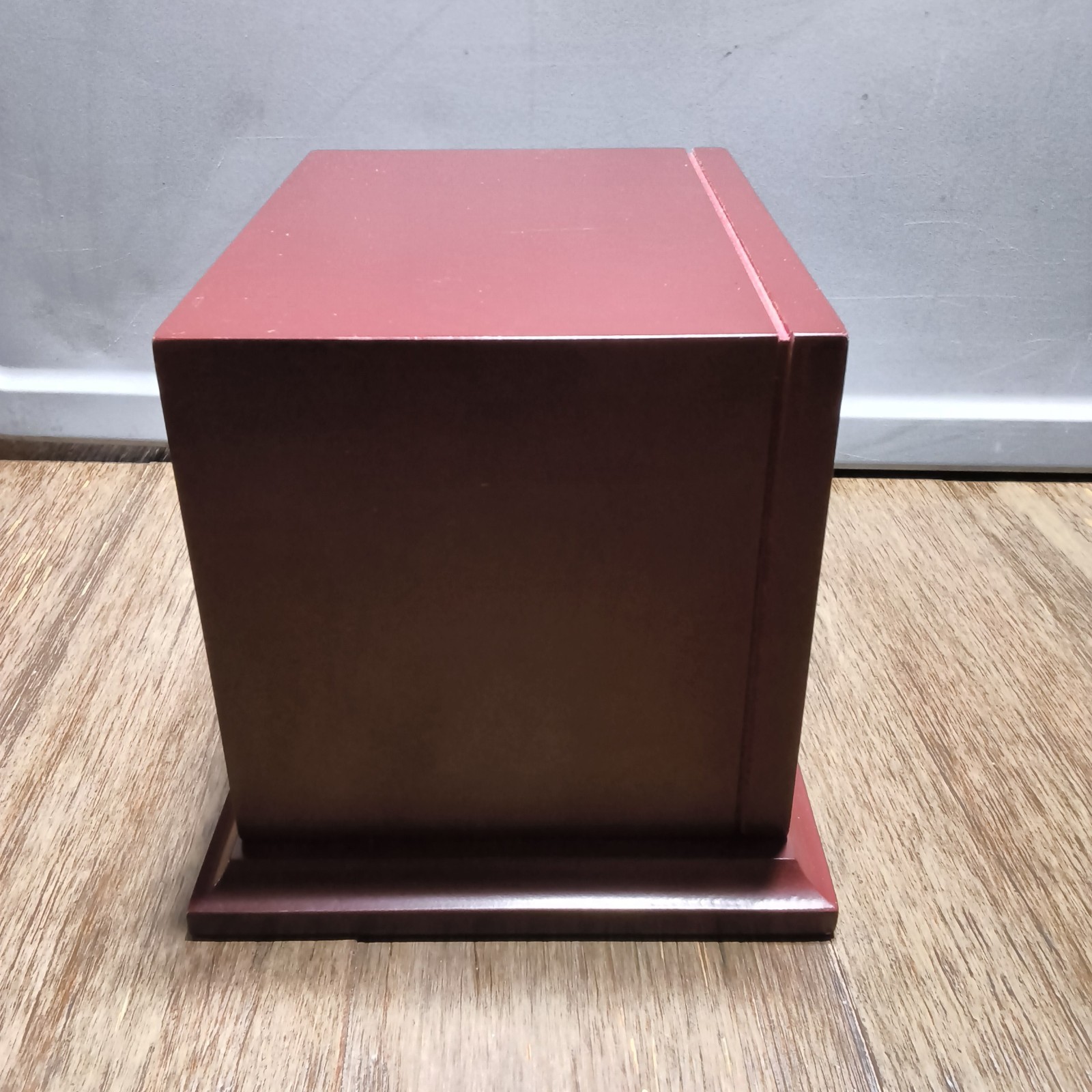 Wooden Pet Memorial Urn Photo Keepsake Box Pet Cremation Urn Dog Cat